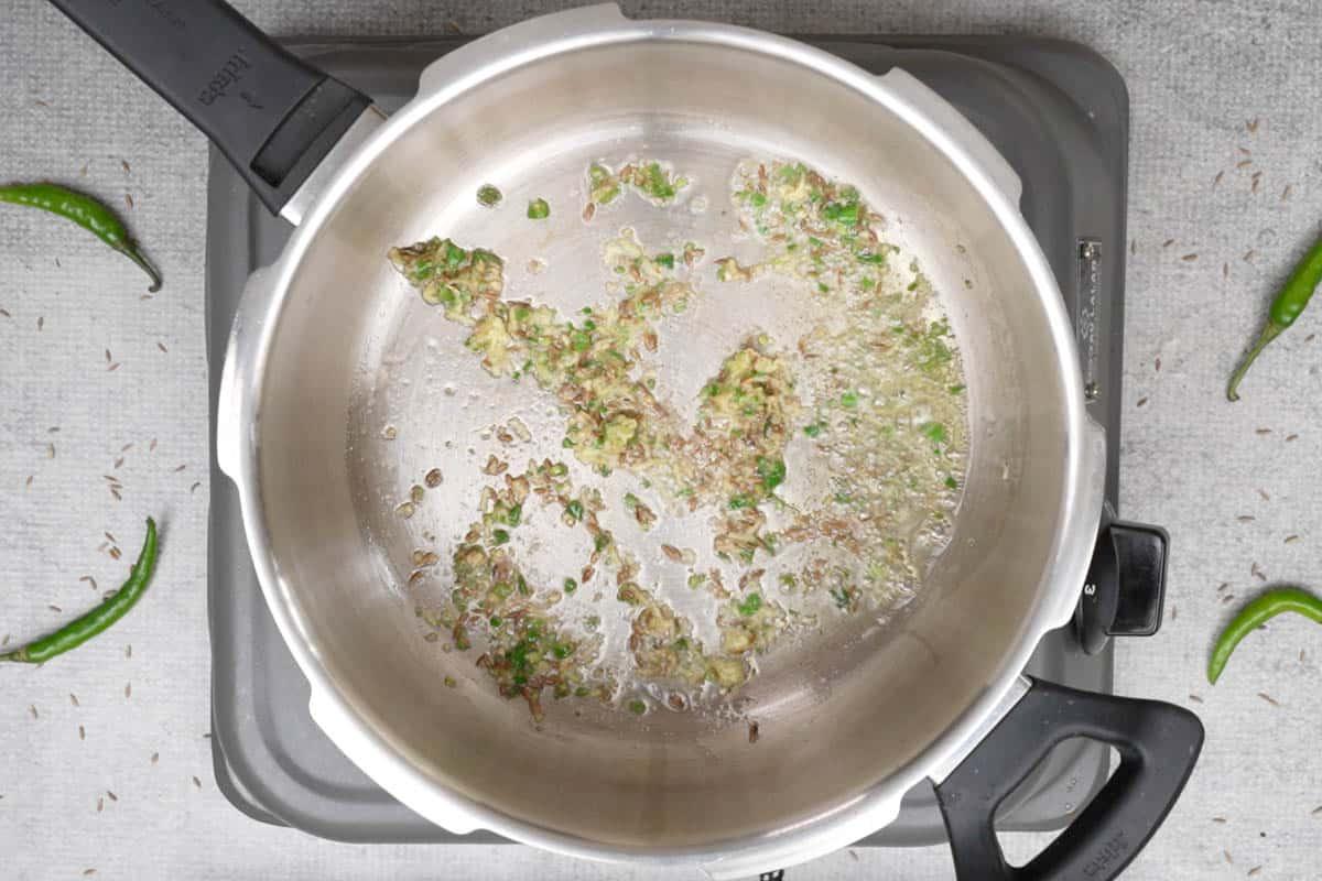 Khichdi di Miglio Perlato 13 Saltato per 3-4 secondi.