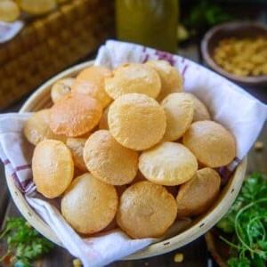 Golgappa (Farina integrale di grano e Semolino) 20 Atta golgappa.