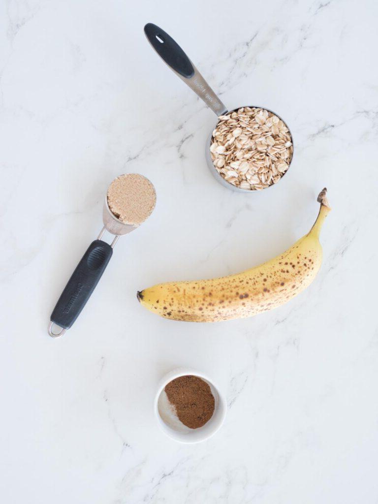 Ricetta di Porridge al Banana Bread 3 ingredients to make banana oatmeal
