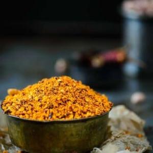 Polvere di Chutney alle Arachidi in stile Andhra / Palli Podi 3 Polvere di Chutney di Arachidi in Stile Andhra