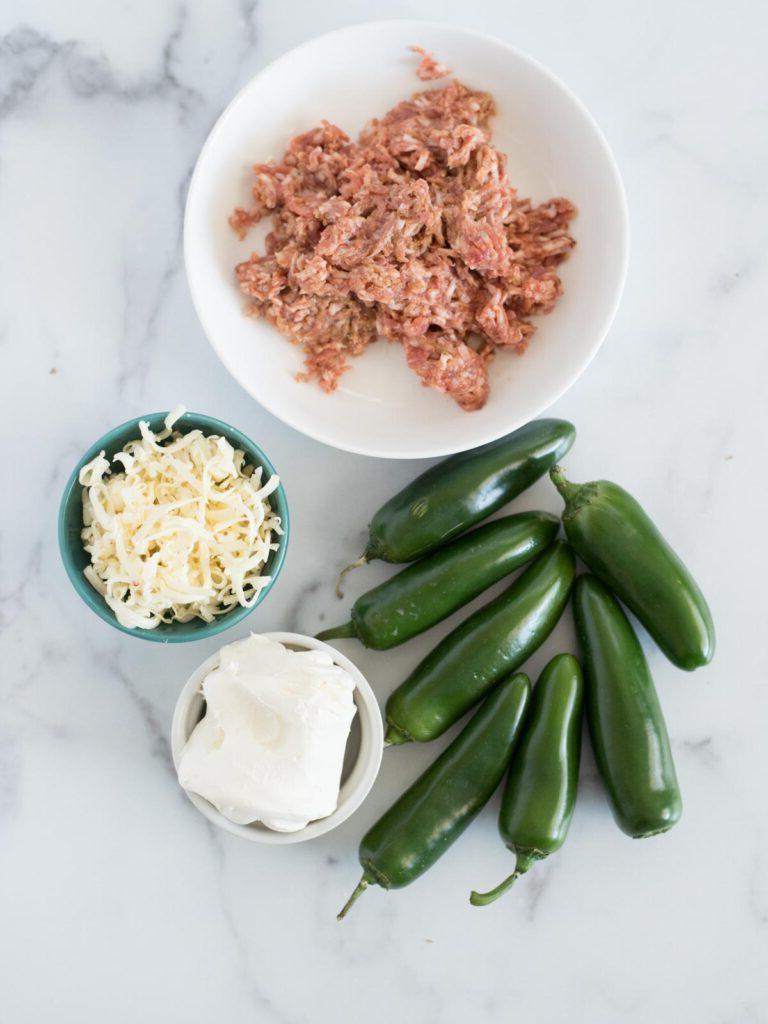 Facili Peperoncini Jalapeño Ripieni di Salsiccia al Forno 3 Ingredienti per Peperoni Jalapeño Ripieni al Forno