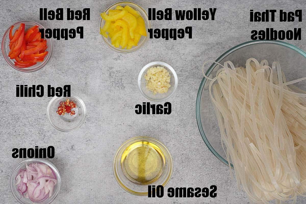 Instant Pot Pad Thai Vegetariano 4 Ingredienti per Pad Thai in Instant Pot 1