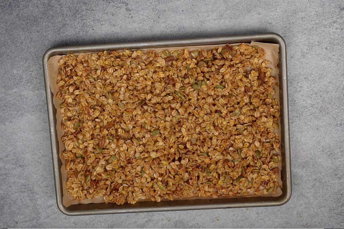Granola Speziata alla Zucca 9 Granola pronta.