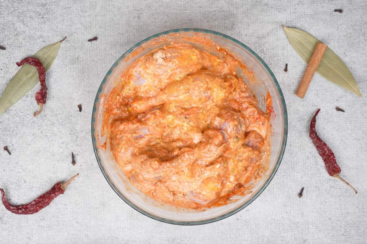Pollo Angara 4 Marinated chicken.