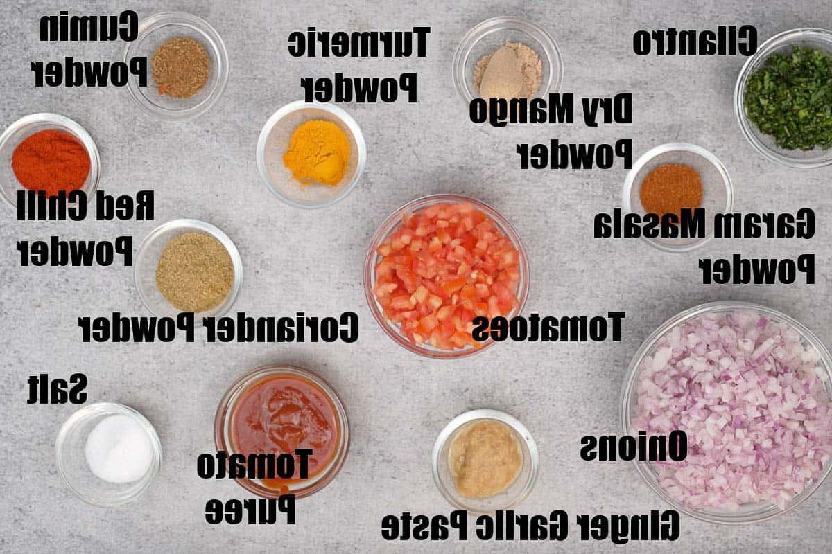 Punjabi Rajma Masala 4 Spezie e aromi per il Rajma Masala.
