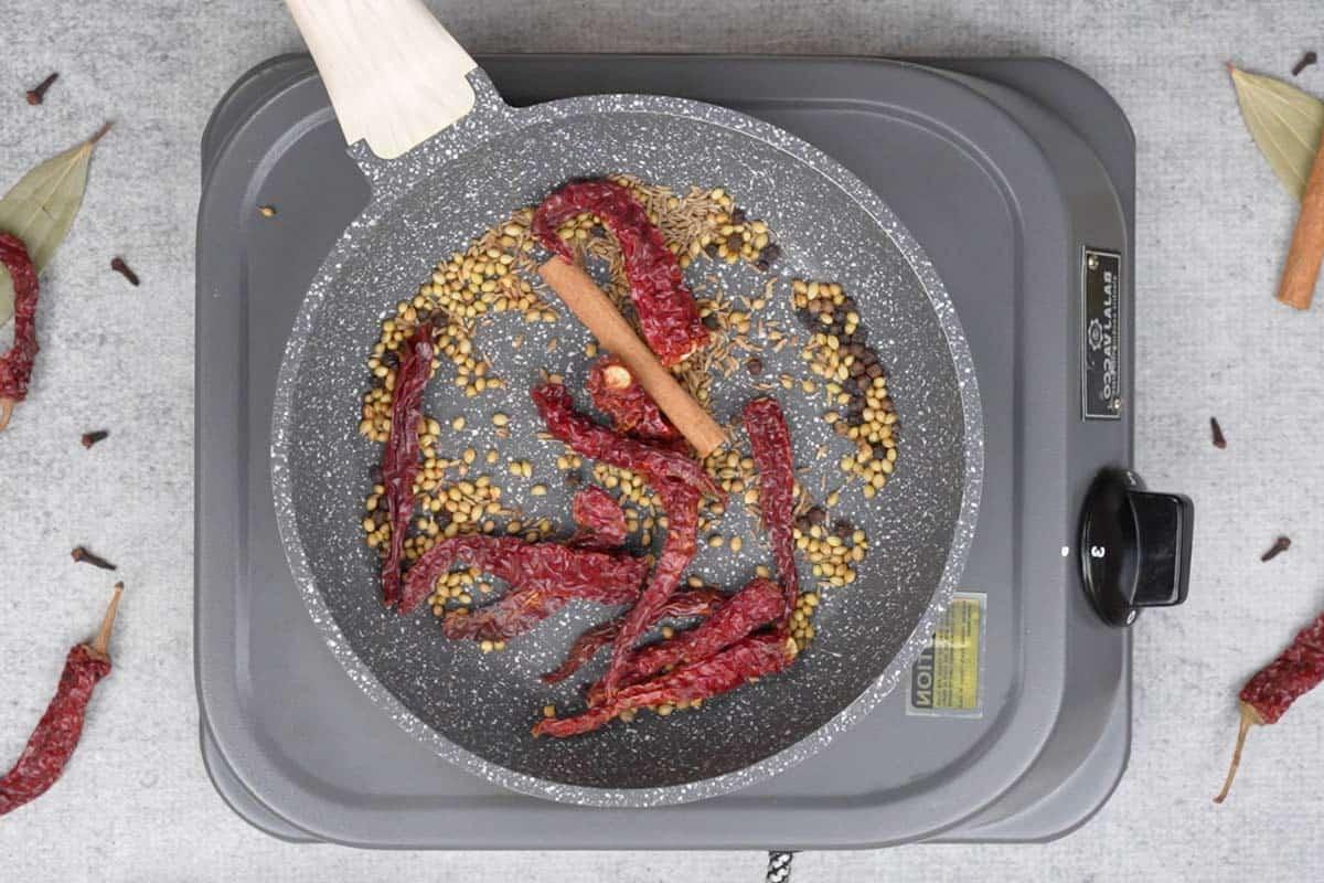 Pollo Angara 6 Roasted ingredients.