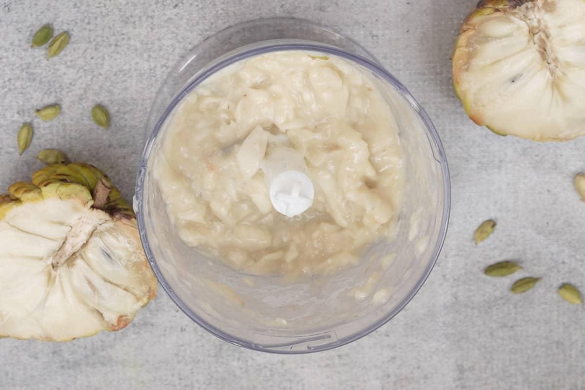 Basundi all'Annona 9 Semi rimossi dalla polpa.