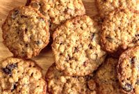 Chewy Oatmeal Cranberry Pecan Cookies