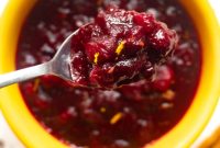 Low Carb Cranberry Sauce