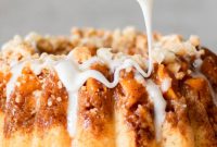 Southern Peach Pound Cake