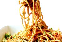 Creamy Peanut Noodle Salad
