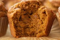 Spiced Banana Pumpkin Muffins