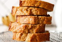 Effortless 4-Ingredient Banana Bread