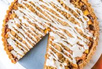 Golden Peach Brown Butter Tart