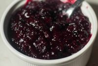 Heavenly Blueberry Cake Filling