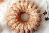 Spiced Apple Cider Donut Cake
