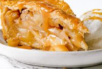 Decadent Deep Dish Caramel Apple Pie
