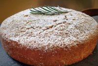 Zesty Orange Rosemary Olive Oil Cake