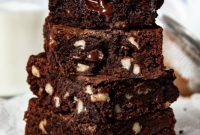 Gooey Chocolate Walnut Brownies