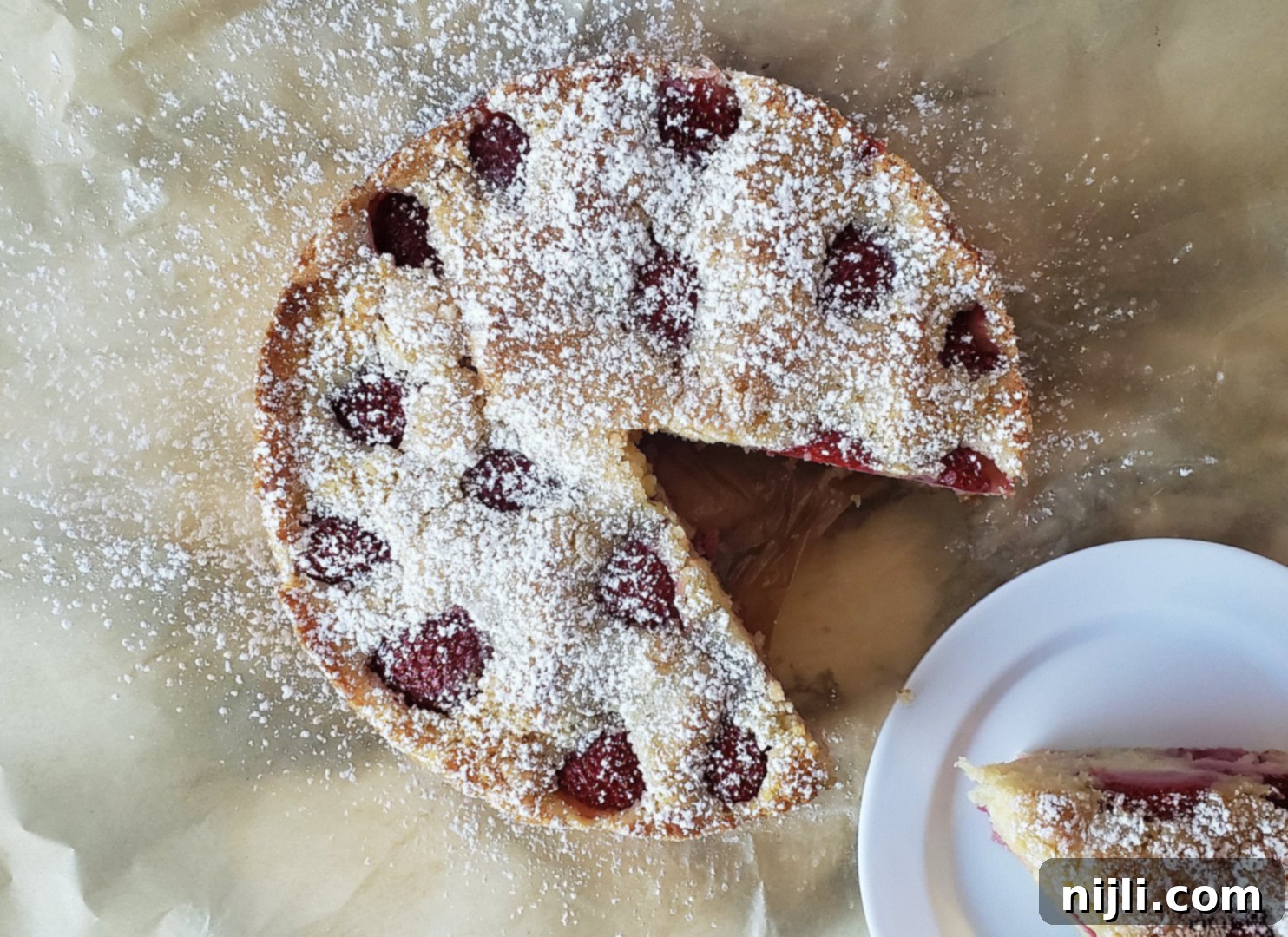 French Strawberry Cake - Easy Recipe with Fresh Strawberries! | Chenée Today
