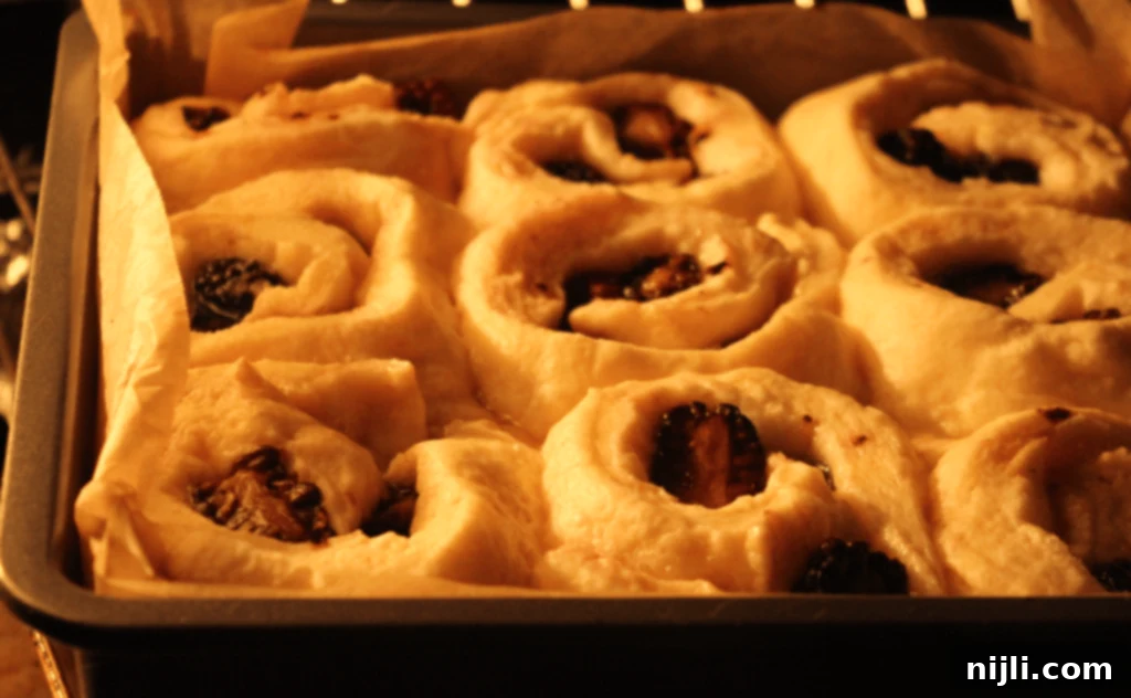 Zesty Blackberry Lemon Rolls 7 golden brown baked blackberry lemon sweet rolls