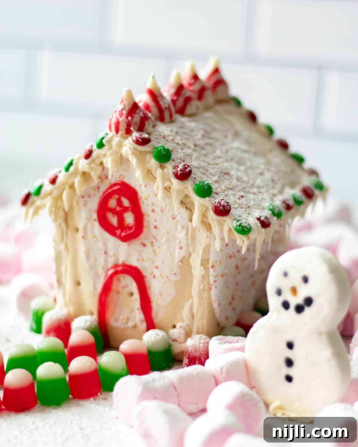 pop tart gingerbread house kit