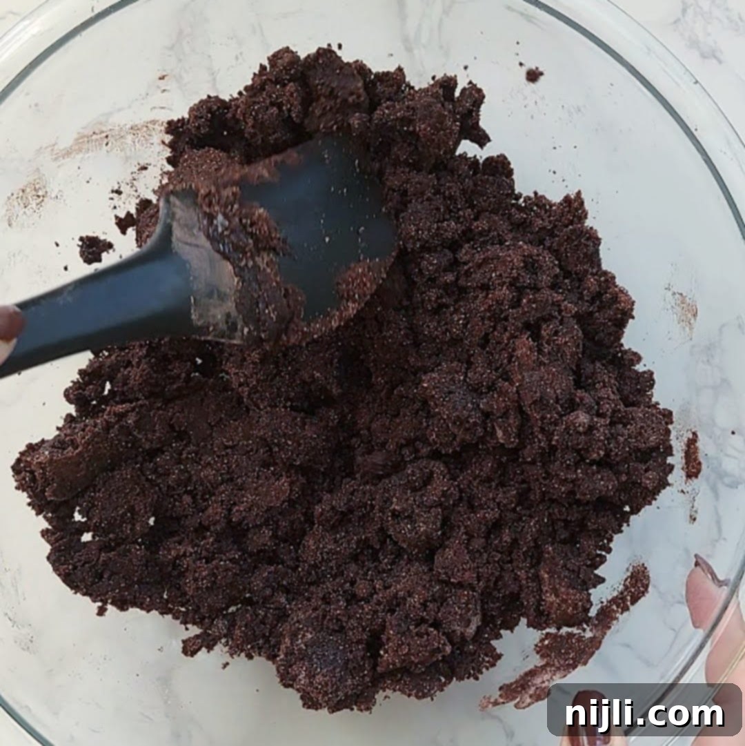 Decadent Chocolate Cake with Velvety Cream Cheese Frosting 8 chocolate cake with cream cheese frosting step 2