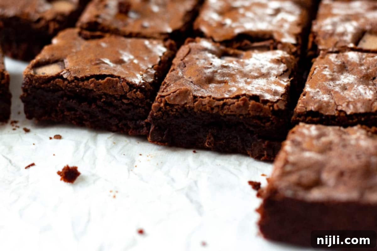 dairy free gooey brownies