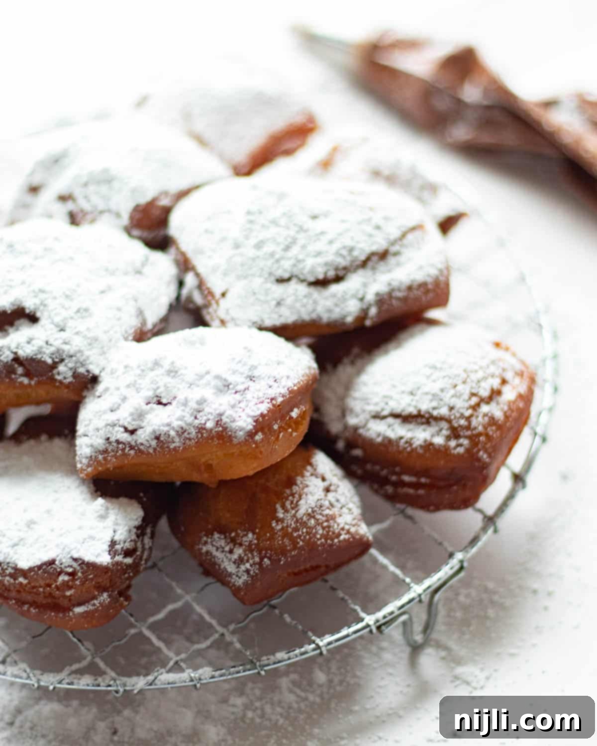 Decadent Chocolate Beignets 18 chocolate beignets similar to Popeyes, but better!