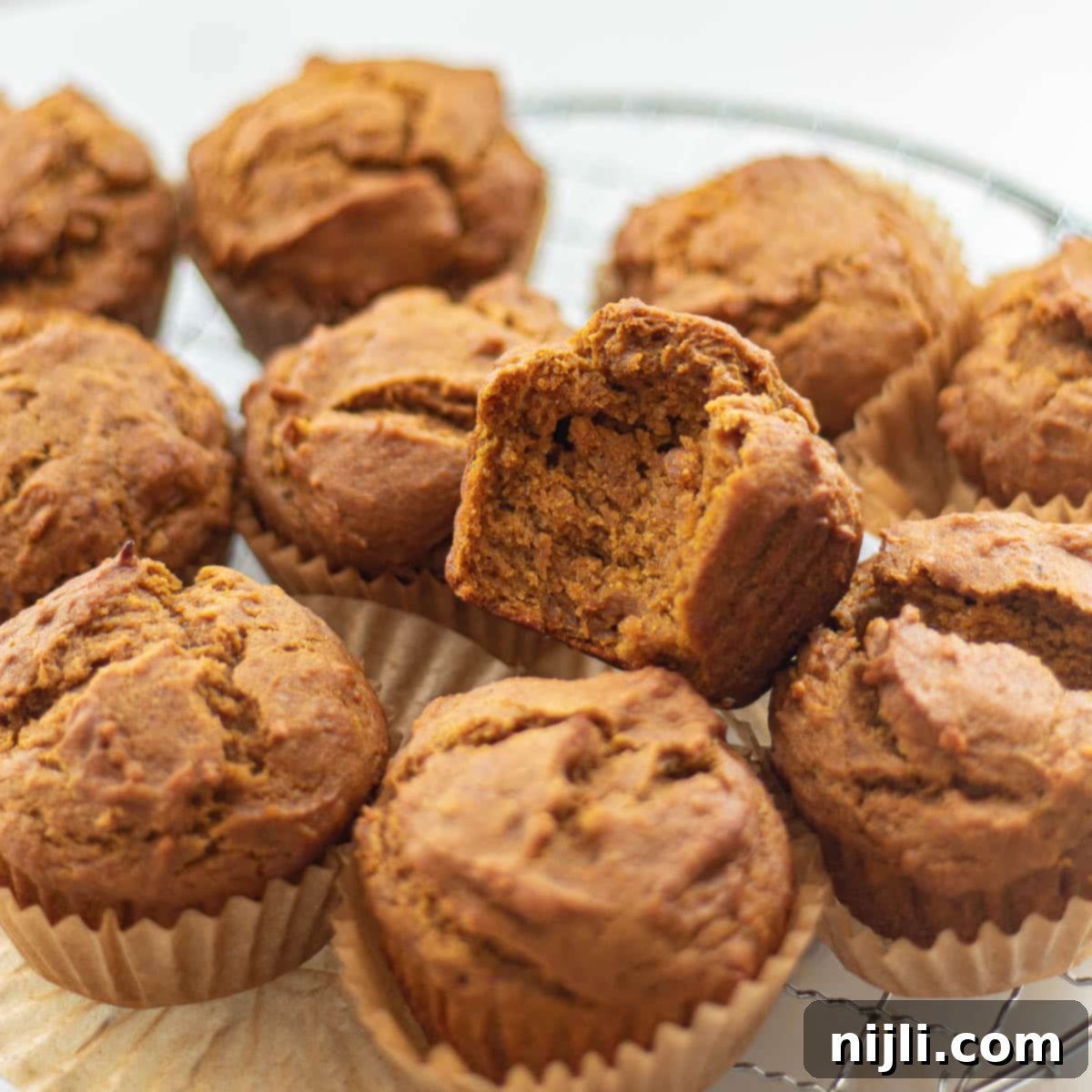 Spiced Banana Pumpkin Muffins 13 best pumpkin banana muffins