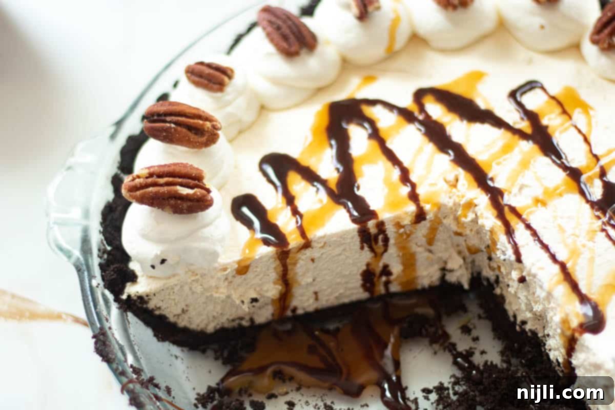 Caramel Pecan Turtle Pie 3 turtle pie recipe