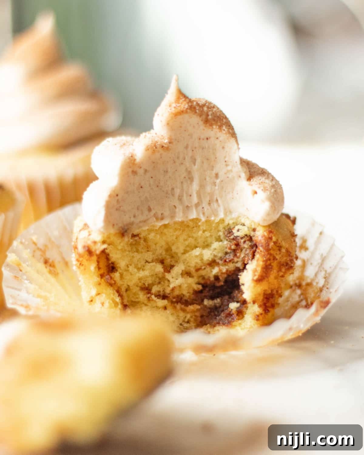 Cozy Cinnamon Cupcakes 3 cinnamon cupcakes recipe