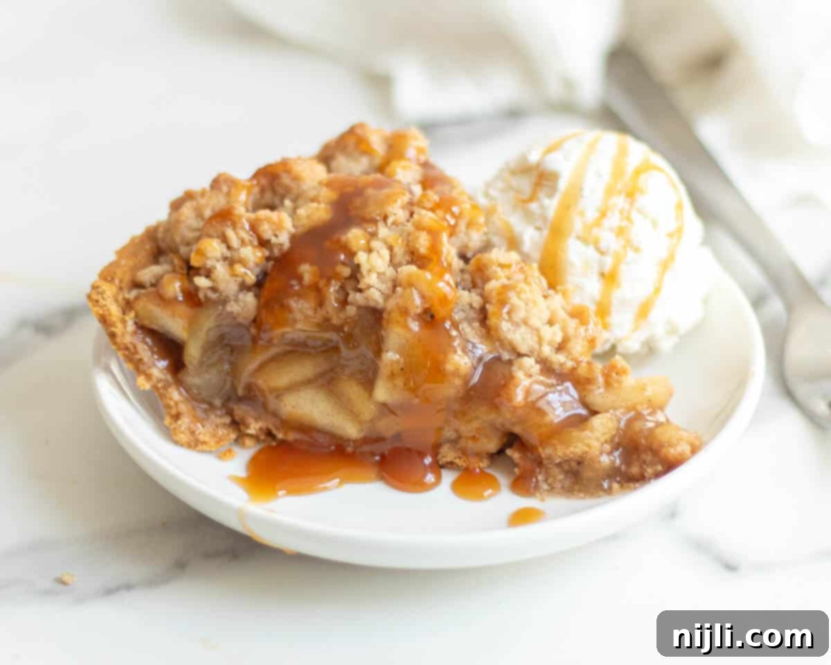 canned apple pie with graham cracker crust