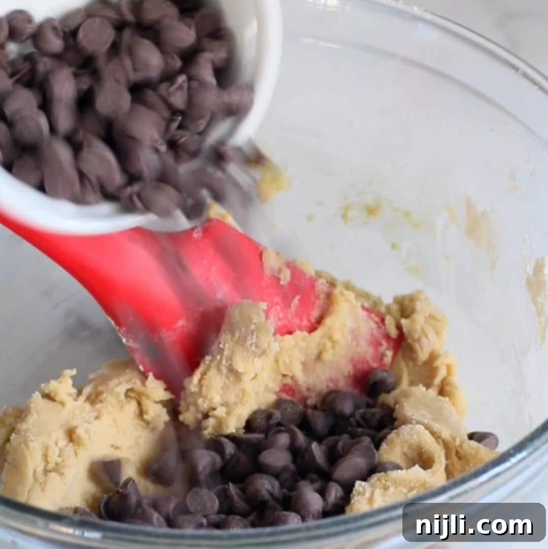 Decadent Chocolate-Stuffed Cookies 7 chocolate filled cookies step 3