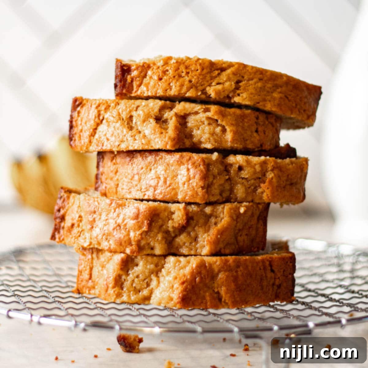 Effortless 4-Ingredient Banana Bread 2 4 ingredient banana bread