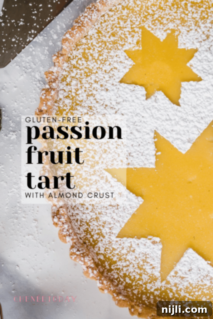 Tangy Passionfruit Tart with Almond Crust 6 Gluten-Free Passionfruit Almond Tart Recipe | Chenée Today