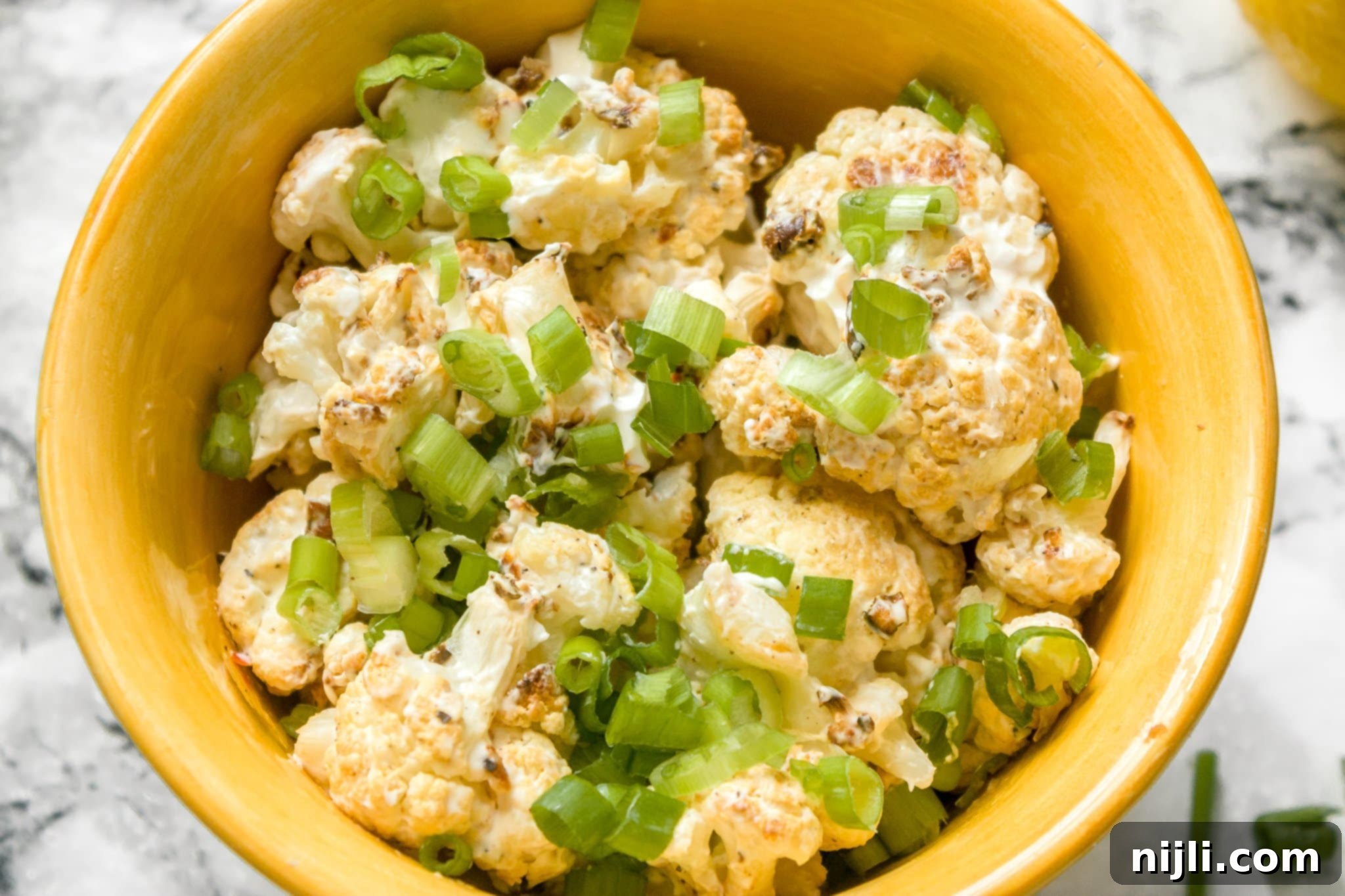 Luscious Lemon-Garlic Roasted Cauliflower 3 Creamy Keto Lemon-Garlic Roasted Cauliflower Recipe | Chenée Today