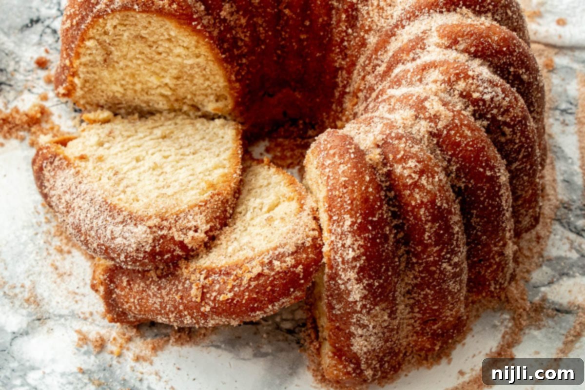 easy apple cider donut cake