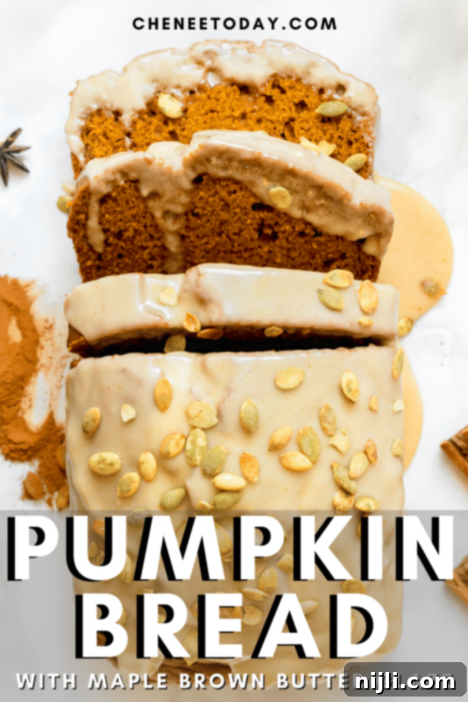 Harvest Gold Pumpkin Loaf, Maple Brown Butter Kissed 11 sour cream Pumpkin Bread Recipe! Better Than Starbucks! | Chenée Today