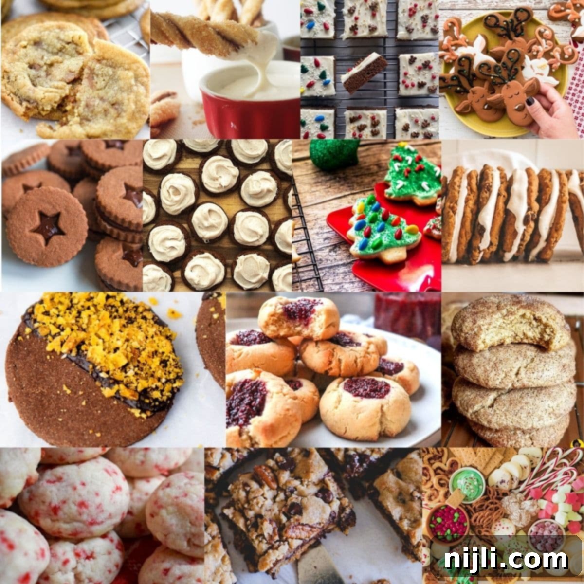 Ultimate Cookie Exchange Guide: 45 Recipes & Party Inspiration 2 collage of best cookies for cookie exchange