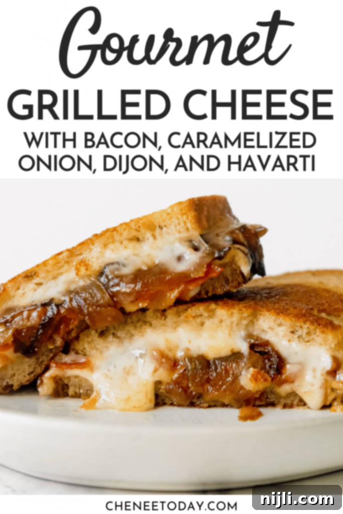 Ultimate Havarti Bacon Melt with Sweet Onions 6 Gourmet Grilled Cheese Recipe with Bacon, Havarti, and Caramelized Onions | Chenée Today