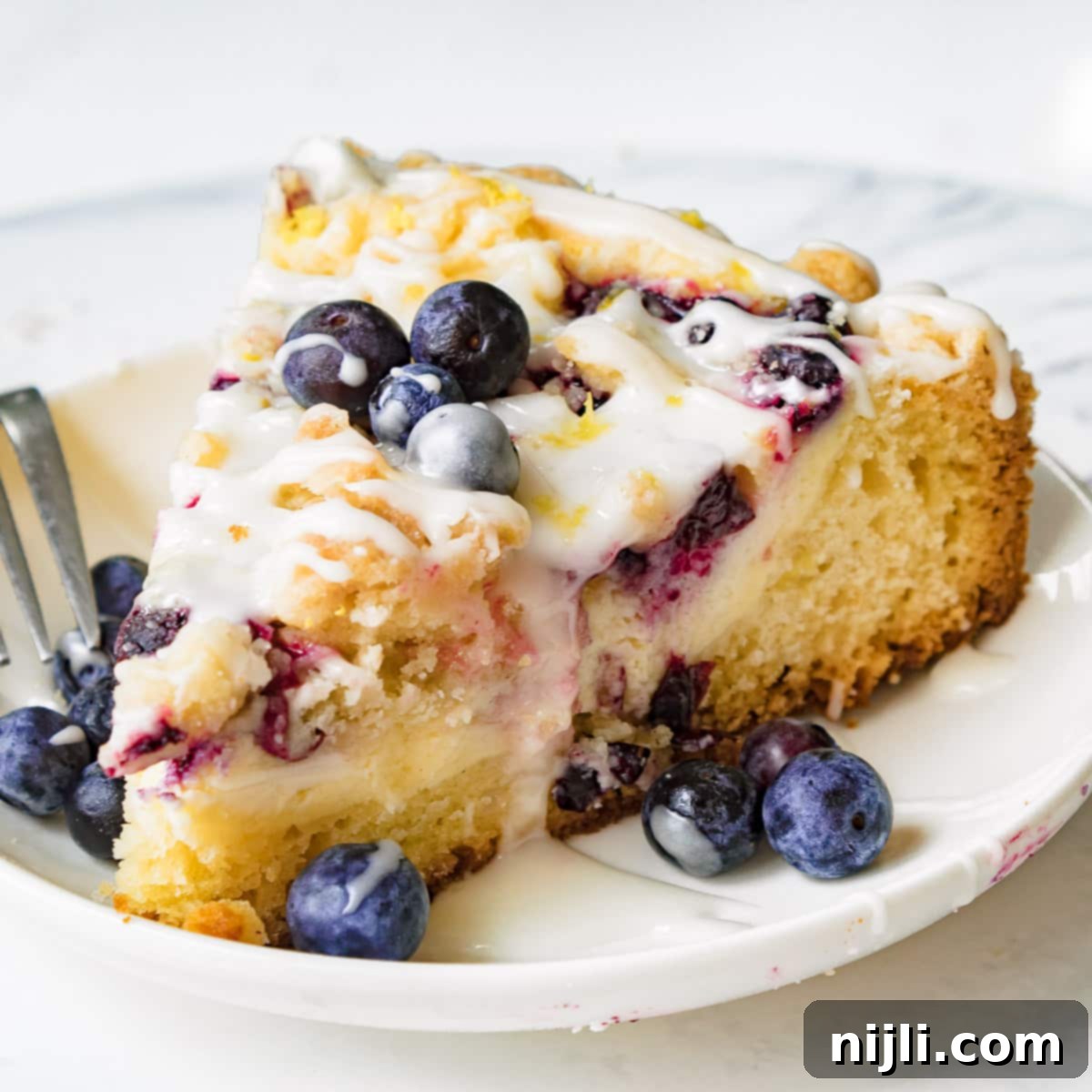 blueberry cream cheese coffee cake