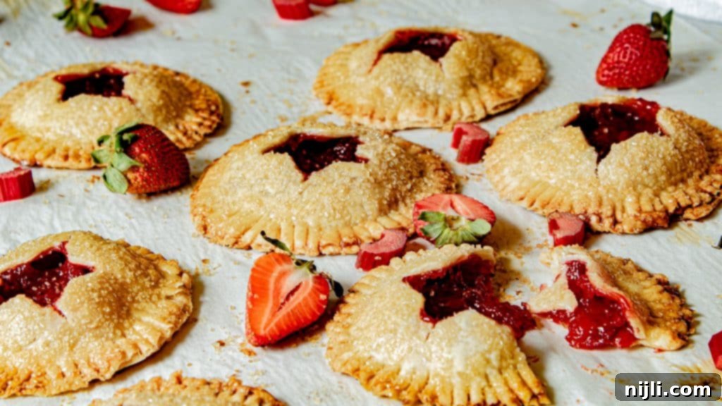 Summer's Sweetest Recipes 3 Strawberry-Rhubarb Hand Pies