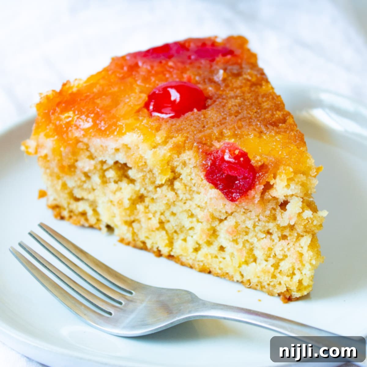 vegan pineapple upside down cake