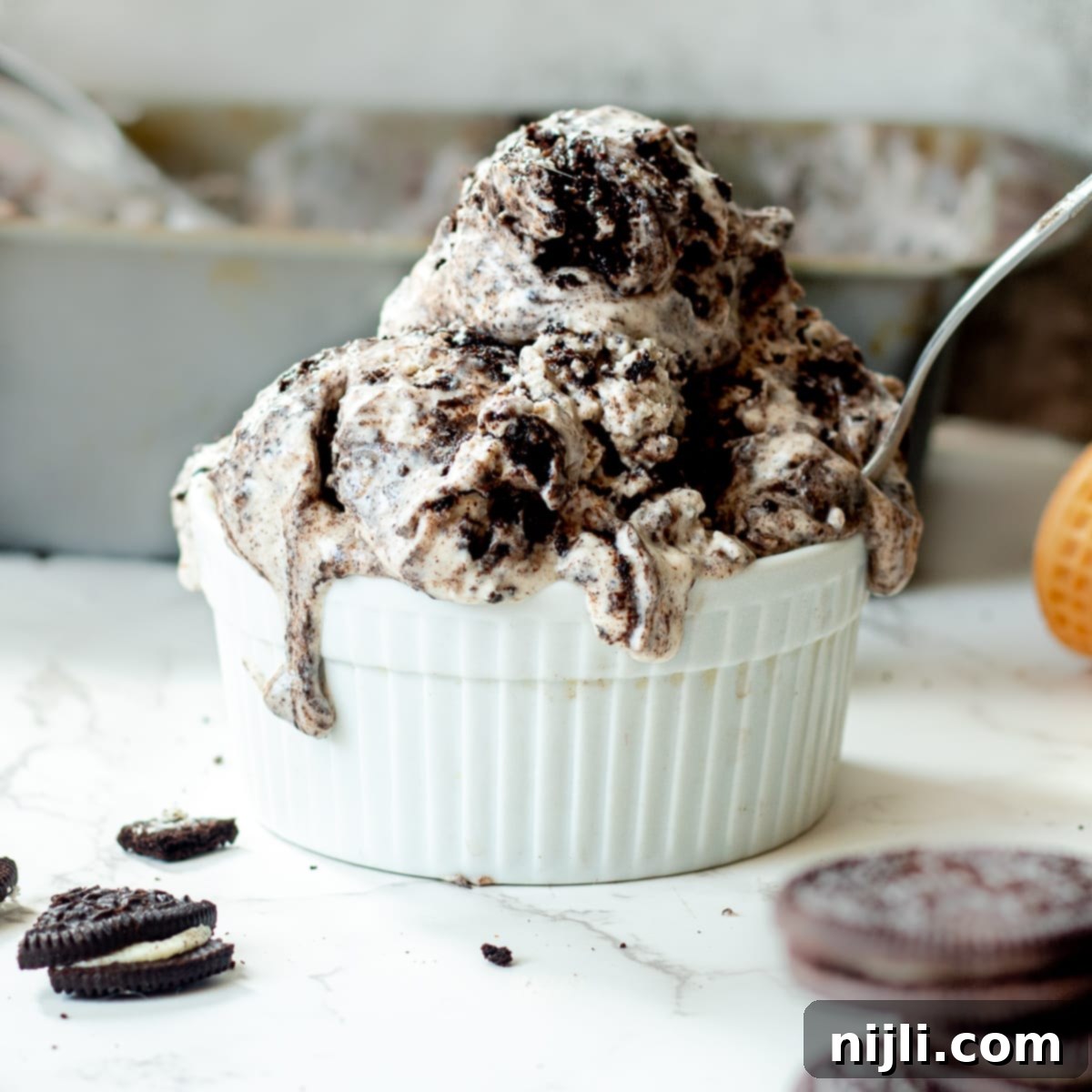 Oreo ice cream