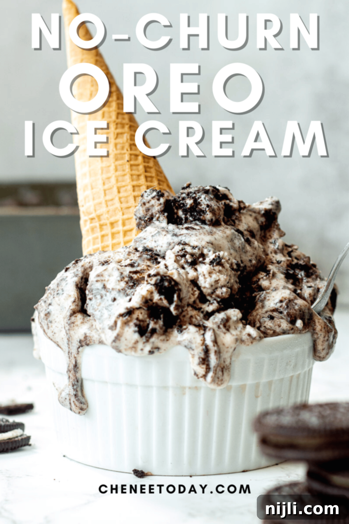 Oreo ice cream