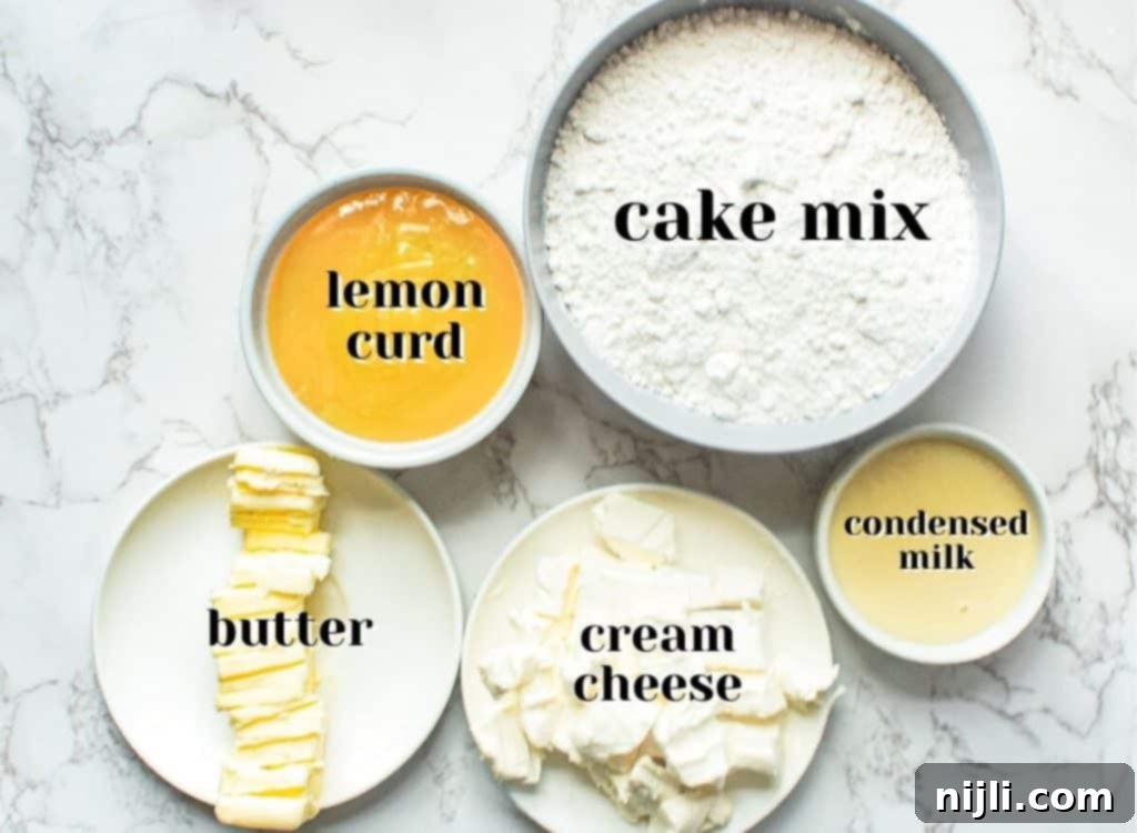 Lemon Cloud Delight 3 lemon dump cake