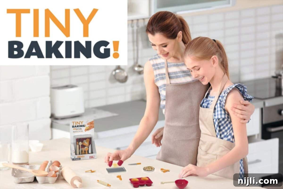 Offbeat Baking Surprises for the Dough-Lighted 3 personalized baking gifts - Tiny Baking! kit for kids